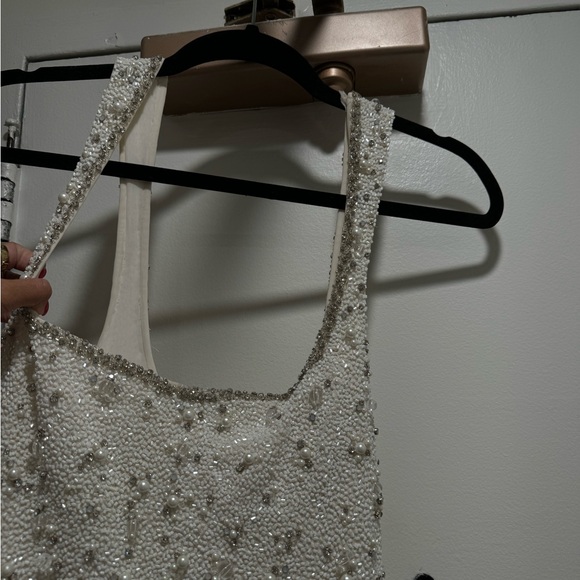 CLIO PEPPIATT Embellished stretch-tulle mini dress - Picture 5 of 8